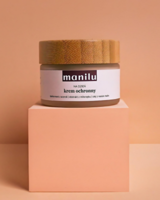 Ochranný denní krém s bambuckým máslem s vitamínem C a malinovým olejem Manilu - 2