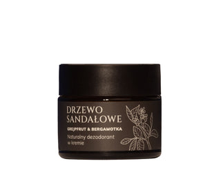 Krémový deodorant Santalové dřevo, grapefruit a bergamot Mglife