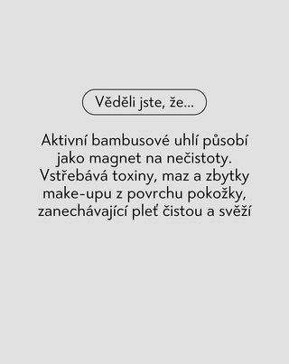 Detoxikační pleťový peeling s aktivním bambusovým uhlím a bílým jílem Nutridome - 4