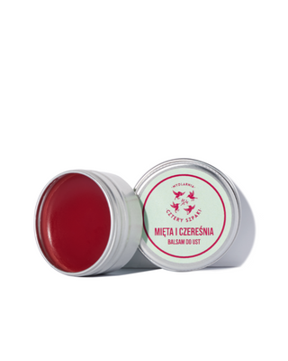 Balsam do ust Mięta i Czereśnia Mydlarnia Cztery Szpaki - 2