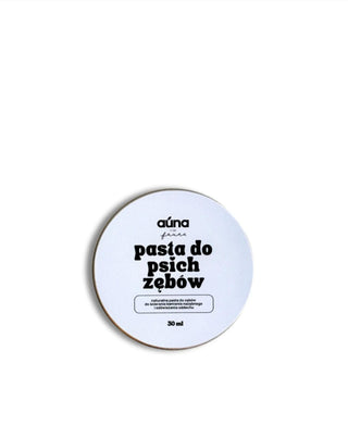 Kokosovo-banánová zubní pasta pro psy neutralizuje zápach a odstraňuje zubní kámen Auna For Fauna 30 ml - 1