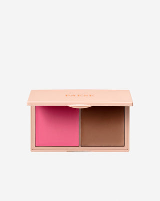 Kremowa paleta do konturowania twarzy kiss my cheeks cold Paese - 1