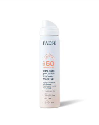 Ultralehký ochranný make-up v mlze s ochranou proti slunci SPF50 Paese - 2