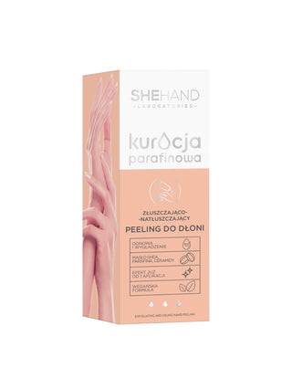Parafínové ošetření Exfoliační a zvlhčující peeling na ruce SheHand - 1