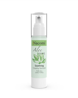 Hydratační krém na obličej s aloe vera pro všechny typy pleti Nacomi