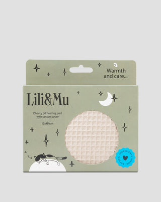 Termofor s třešňovými jádry pro děti a dospělé 100% bavlněný potah Lili&Mu - 1