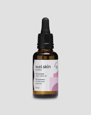 Hydratační, přírodní za studena lisovaný ricinový olej 100% organický Mel Skin - 1