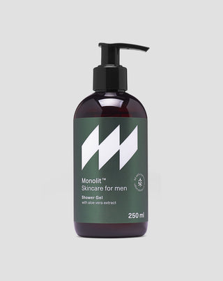 Sprchový gel pro muže s aloe s vůní santalového dřeva Monolith - 1