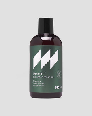 Vlasový šampon pro muže s panthenolem a heřmánkovým extraktem Monolith - 1