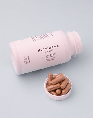 Ginkgo Biloba Výtažek z listů jinanu dvoulaločného Nutridome 60 ks - 3