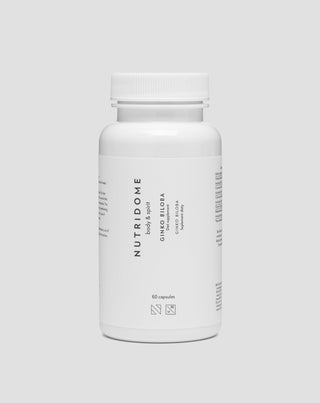 Ginkgo Biloba Výtažek z listů jinanu dvoulaločného Nutridome 60 ks - 1