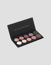 Paleta 10 odolných očních stínů v klasických odstínech Basic Eyeshadow Palette Nutridome