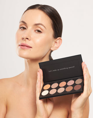 Paleta 10 zářivých a matných očních stínů Delicious Eyeshadow Palette Nutridome - 3