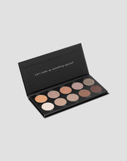 Paleta 10 zářivých a matných očních stínů Delicious Eyeshadow Palette Nutridome