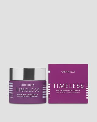 Hydratační krém na noc Timeless vhodný na vrásky s pupečníkem asijským Orphica - 4