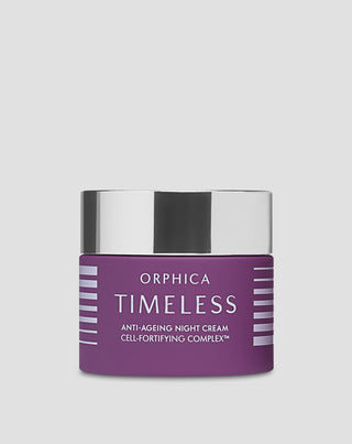 Hydratační krém na noc Timeless vhodný na vrásky s pupečníkem asijským Orphica - 1