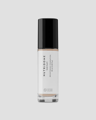 Rozjasňující hydratační make-up s kyselinou hyaluronovou pro olivovou pleť Nutridome - 1