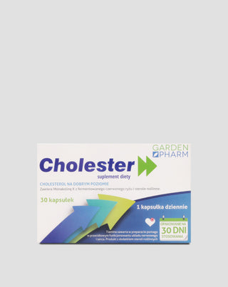 Kapsle podporující udržování cukru na správné úrovni Cholester GardenPharm - 1