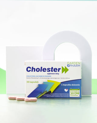Kapsle podporující udržování cukru na správné úrovni Cholester GardenPharm - 2