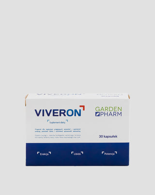 Tablety na potenci s ženšenem a muškátovým květem Viveron GardenPharm - 1
