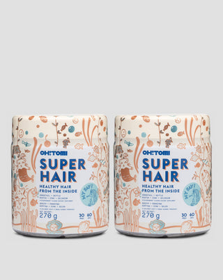 Želé urychlující růst a zlepšující kondici vlasů Super Hair Oh!Tomi 120 ks - 1