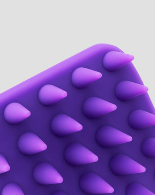 Masážní kartáč na pokožku hlavy z měkkého silikonu podporující mikrocirkulaci Twisty_3 - 2