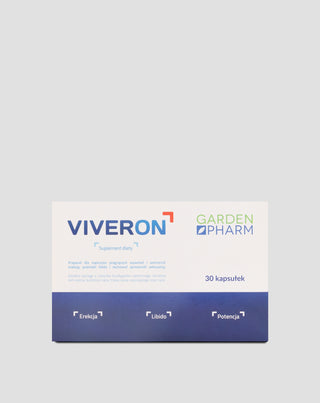 Tablety na potenci s ženšenem a muškátovým květem Viveron GardenPharm - 1