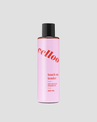 Anticelulitidní masážní olej s hřejivým účinkem Touch Me Tender Celloo - 1