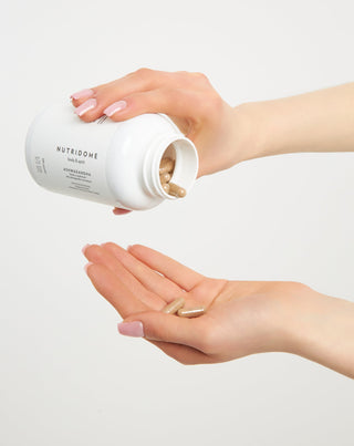 Ashwagandha indický ženšen tablety snižující stres Nutridome 180 kapslí