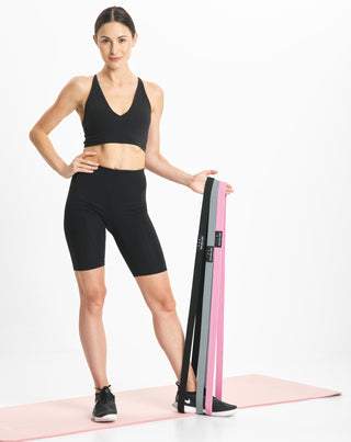 Body Functions 208 cm dlouhé odporové gumy pro fitness cvičení sada 3 ks _3 - 3