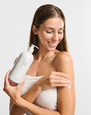 Hydratační a zpevňující tělové mléko s jojobovým olejem Nutridome_3 - 3