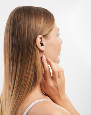 Zátky do uší s tlumícími špunty sada čtyř velikostí Nutridome - 3