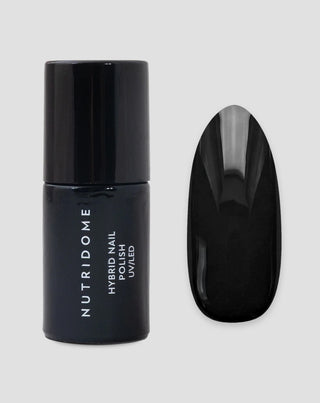 Hybridní lak na nehty UV/LED Black Elegance 020 Nutridome - 1