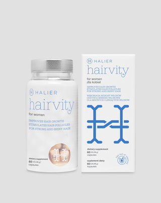 Tablety proti vypadávání a na růst vlasů pro ženy Hairvity Halier - 5