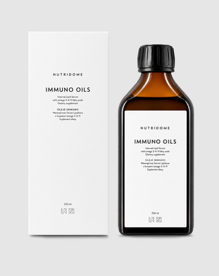 Oleje na imunitu s omega 3-6-9 v tekuté formě Immuno Nutridome 250 ml - 5
