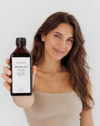Oleje na imunitu s omega 3-6-9 v tekuté formě Immuno Nutridome 250 ml - 4