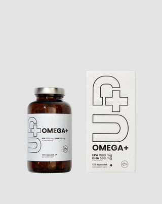 Doplněk stravyUp Omega+ UP Omega-3 nenasycené mastné kyseliny Health Pharma 120 kapslí - 3