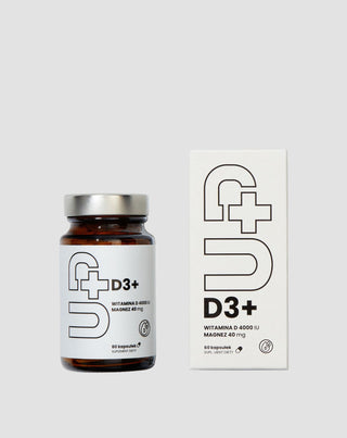 Doplněk stravy Up D3+ Vitamin D3 v kombinaci s hořčíkem UP Health Pharma 60 kapslí - 3