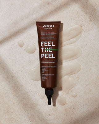 Peeling na pokožku hlavy Feel the peel s komplexem kyselin AHA/BHA a šťávou z aloe Veoli Botanica_3 - 2