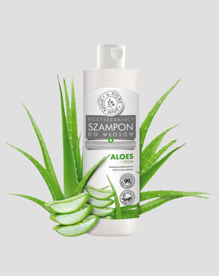 Aloe a bylinný čistící šampon na vlasy pro každodenní použití E-Fiore - 1