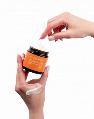 Hydratační a regenerační citrusová tělová pěna pro velmi suchou pleť Mglife - 2