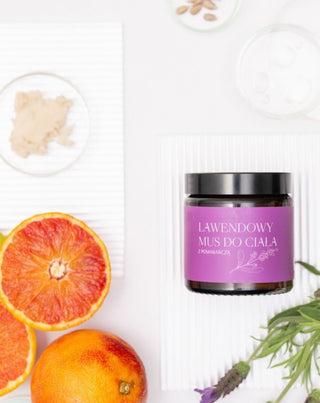 Levandulová tělová pěna pro podrážděnou a suchou pokožku s levandulovým olejem Mglife - 4