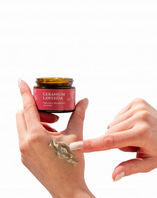 Geranium krémový deodorant a levandulový deodorant Mglife - 2