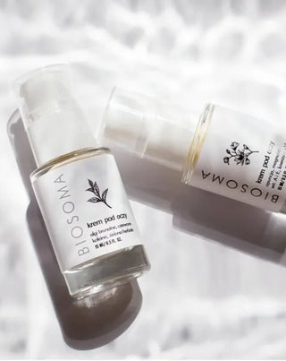 Oční krém s řasami a zeleným čajem pro redukci vrásek a napnutí pokožky Biosoma - 2