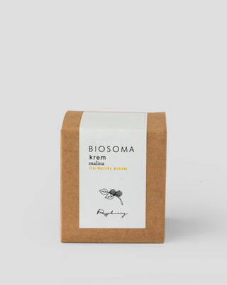 Pleťový krém s malinami a kyselinou hyaluronovou, vyživující a hydratační Biosoma - 2