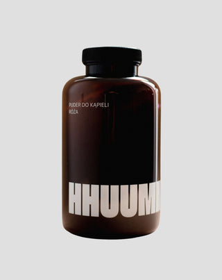 Vyhlazující koupelový pudr s okvětními lístky růže HHUUMM - 1