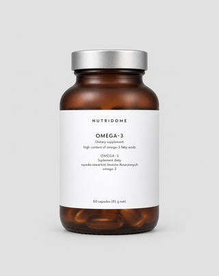 Omega-3 pro imunitu a správnou funkci mozku, srdce a zraku 1100 mg/den Nutridome 60 ks