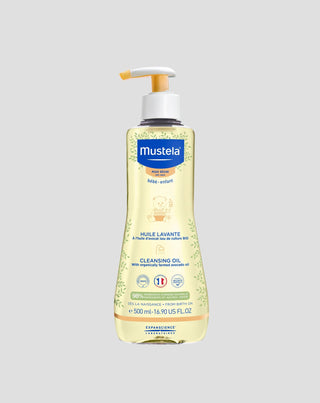 Čisticí olej s Cold cream s organickým avokádem Mustela - 1