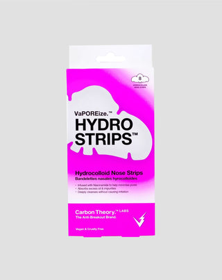 Náplasti na nos k odstranění přebytečného mazu s niacinamidem VaPOREise Hydro Strips Carbon Theory - 1