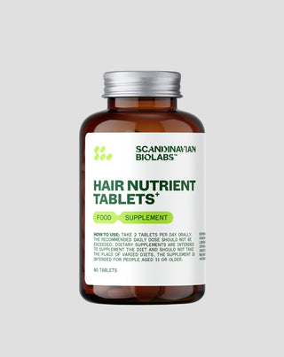Výživové tablety na vlasy Hair nutrient tablets food suplement Scandinavian Biolabs